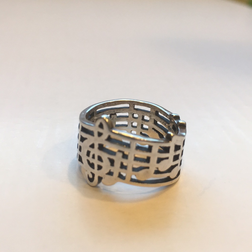 James Avery Ring - Size 7 - Music Staff
